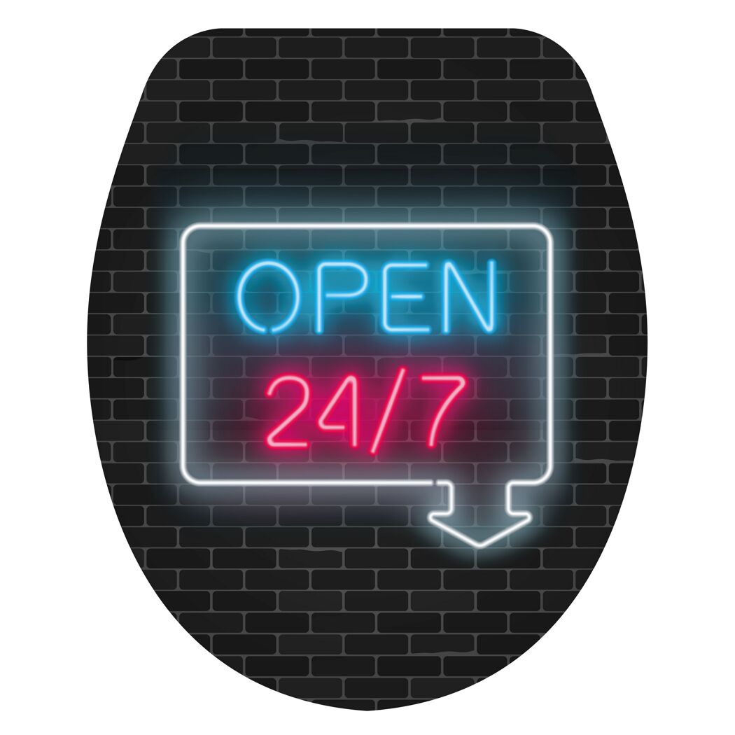 WC-Sitz 'Open 24' mit Absenkautomatik