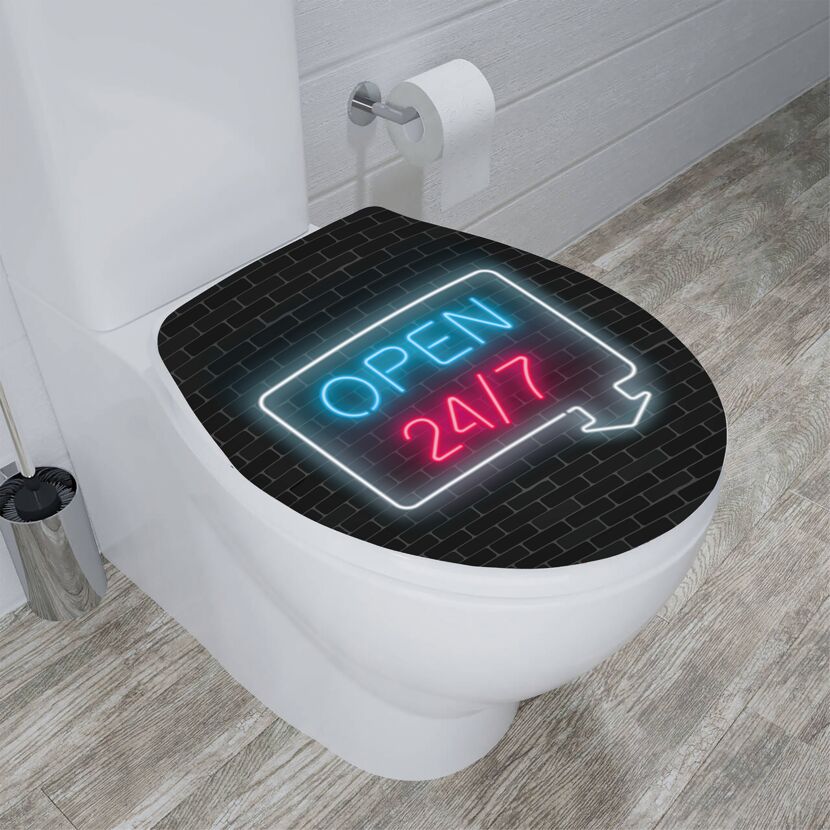 WC-Sitz 'Open 24' mit Absenkautomatik