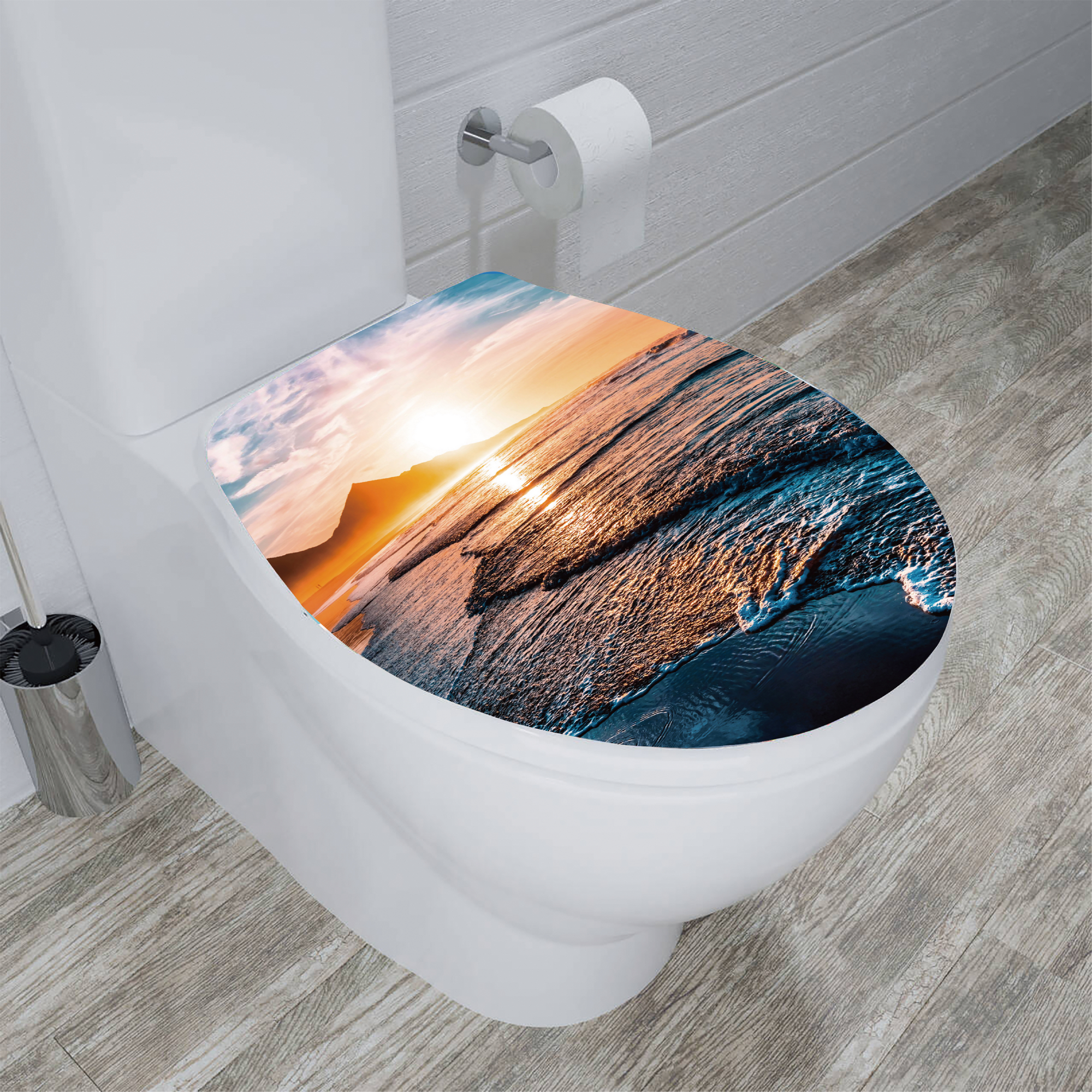 WC-Sitz 'Sundown' mit Absenkautomatik