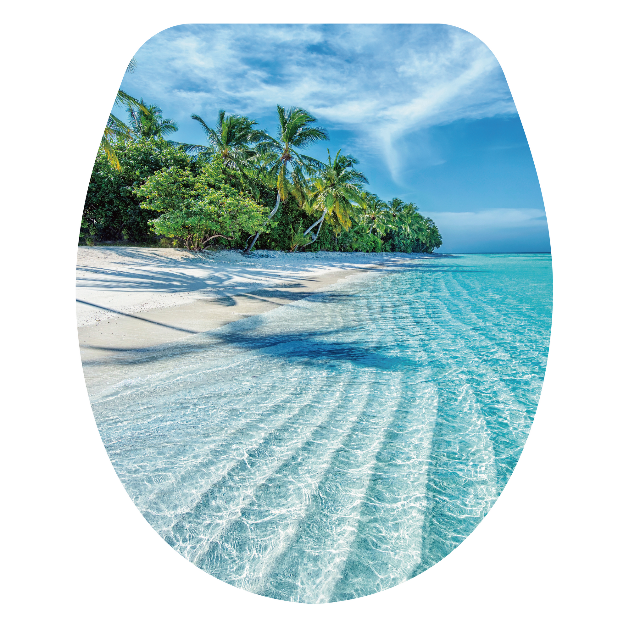 WC-Sitz 'Strand' mit Absenkautomatik