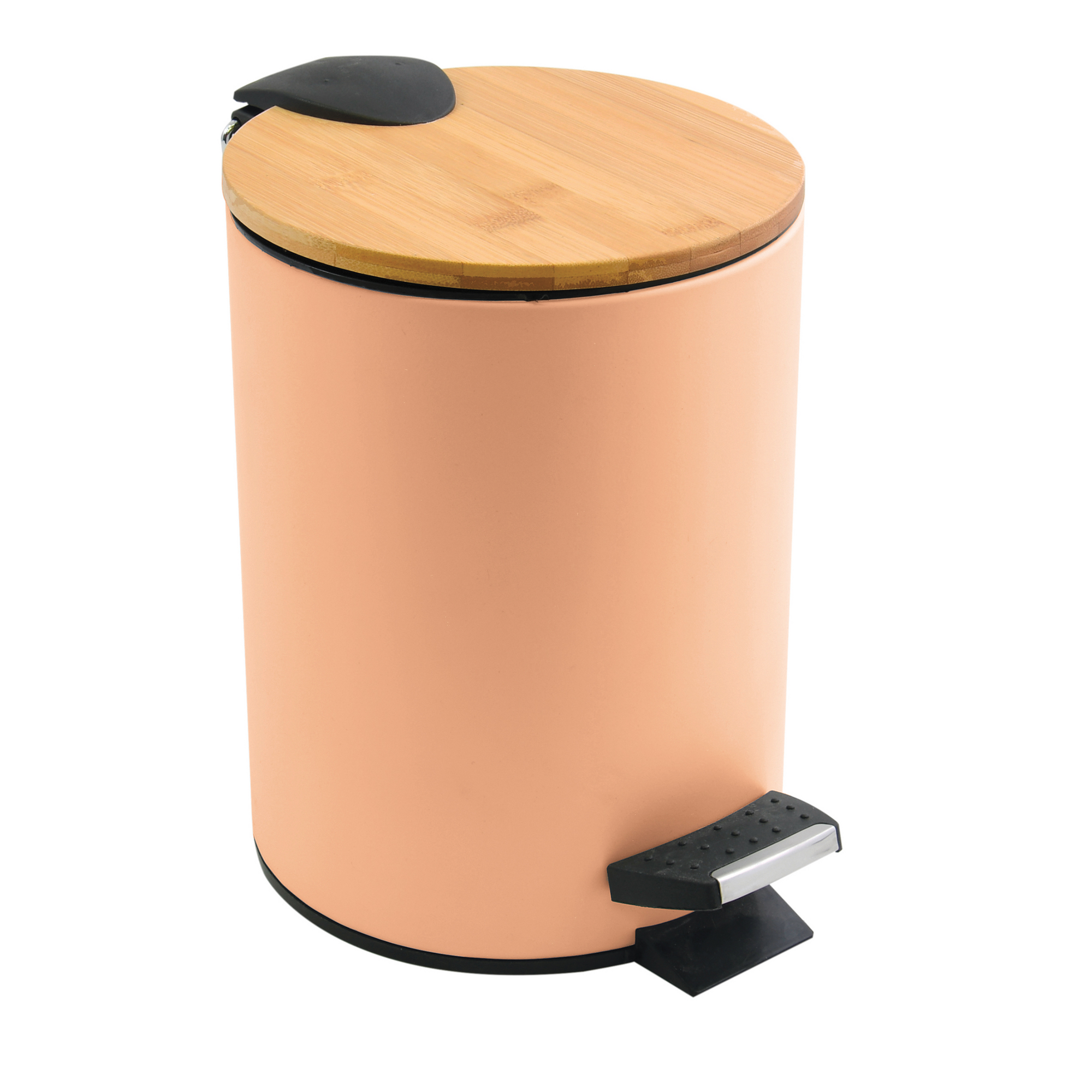 Abfalleimer 'Adonis' pfirsichfarben Ø 17 x 22,5 cm 3 l