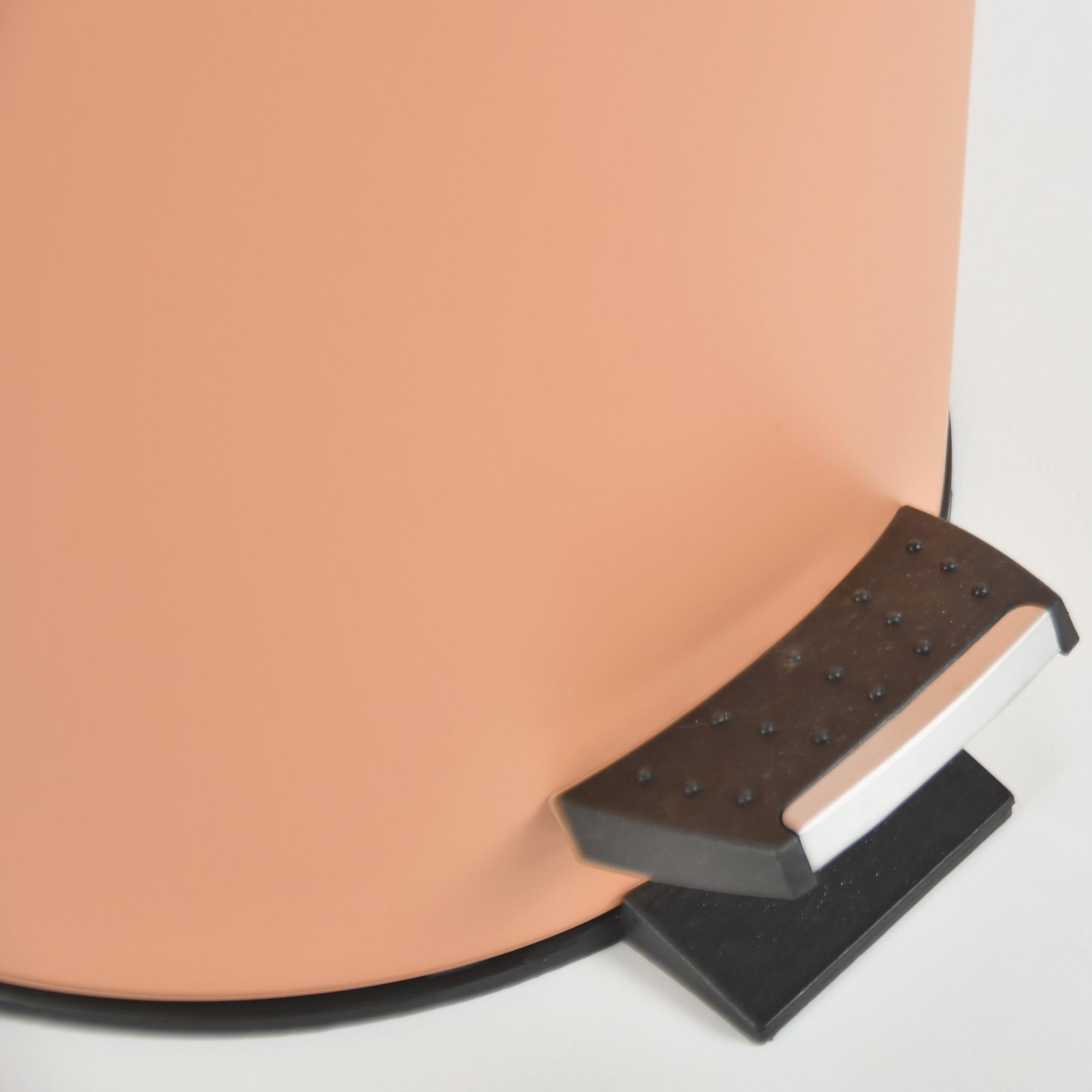 Abfalleimer 'Adonis' pfirsichfarben Ø 17 x 22,5 cm 3 l