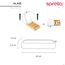 Schmuckkästchen Bambus 14 x 3,3 x 24 cm mit Spiegel