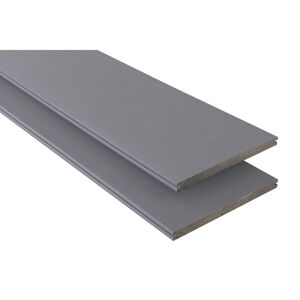 Terrassendiele 'Xtra' WPC Steingrau 600 x 26 x 20 cm
