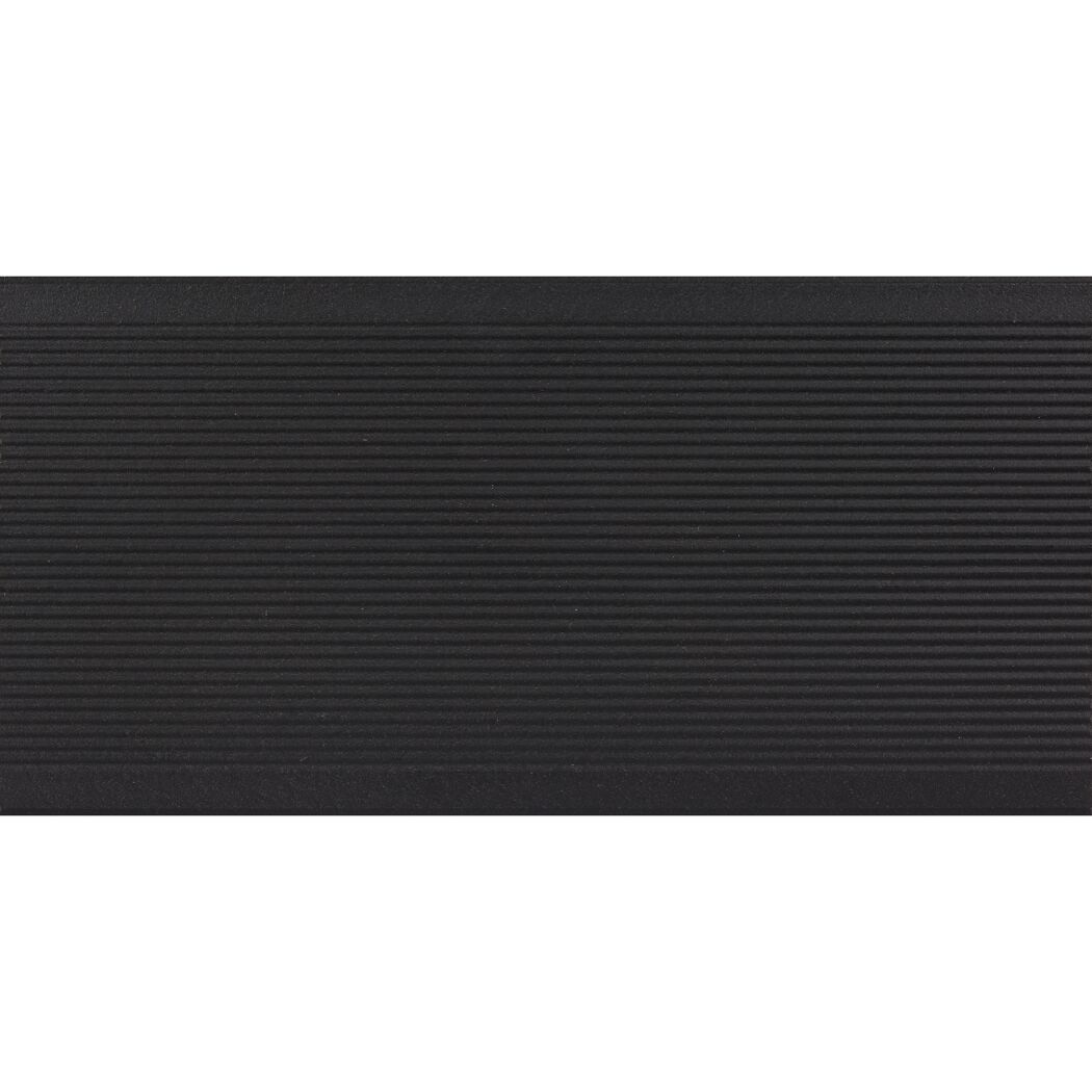 Terrassendiele 'Massiv' WPC graubraun 600 x 14,5 x 20 cm