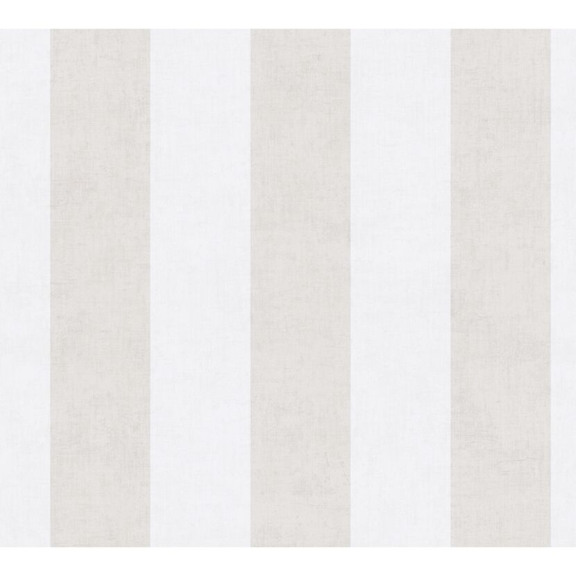 Vliestapete 'Lilly & Luis' Streifen beige 0,53 x 10,05 m