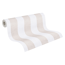 Vliestapete 'Lilly & Luis' Streifen beige 0,53 x 10,05 m