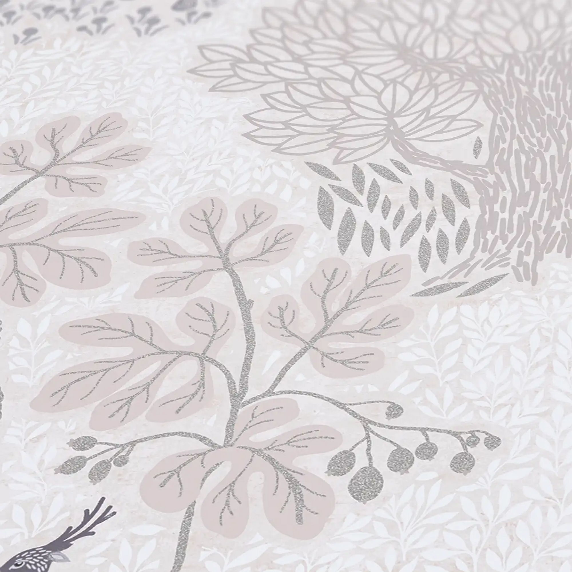 Vliestapete 'Lilly & Luis' Wald beige 0,53 x 10,05 m