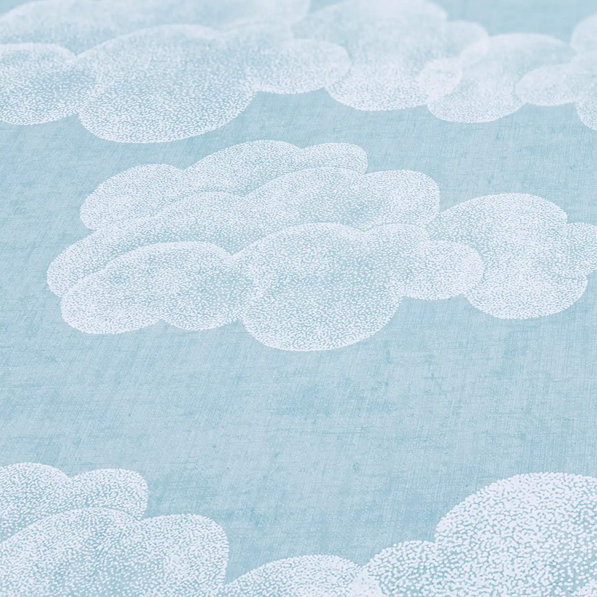 Vliestapete 'Lilly & Luis' Wolken blau 0,53 x 10,05 m