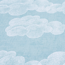 Vliestapete 'Lilly & Luis' Wolken blau 0,53 x 10,05 m