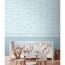 Vliestapete 'Lilly & Luis' Wolken blau 0,53 x 10,05 m
