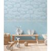 Vliestapete 'Lilly & Luis' Wolken blau 0,53 x 10,05 m