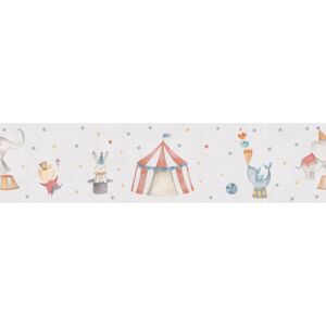 Bordüre 'Lilly & Luis' Zirkus bunt 0,13 x 5 m