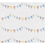Vliestapete 'Lilly & Luis' Wimpel bunt 0,53 x 10,05 m