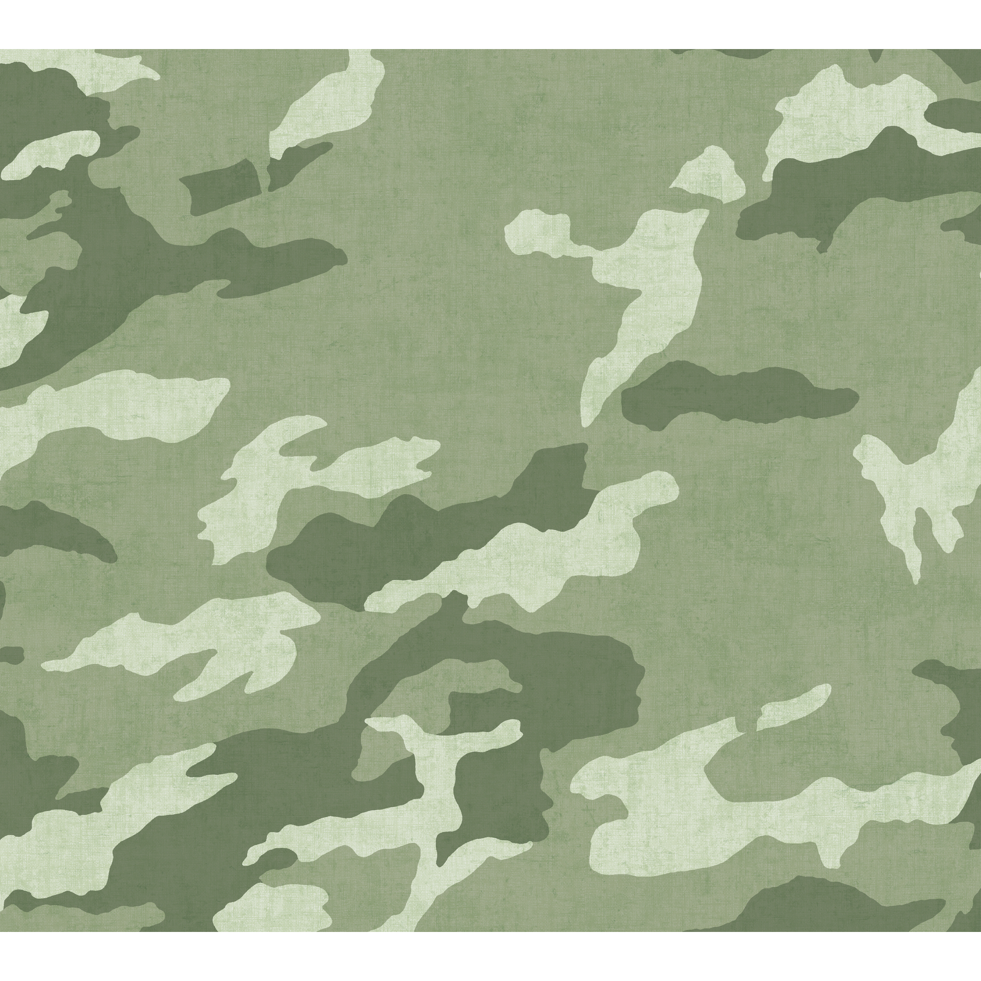 Vliestapete 'Lilly & Luis' Camouflage grün 0,53 x 10,05 m