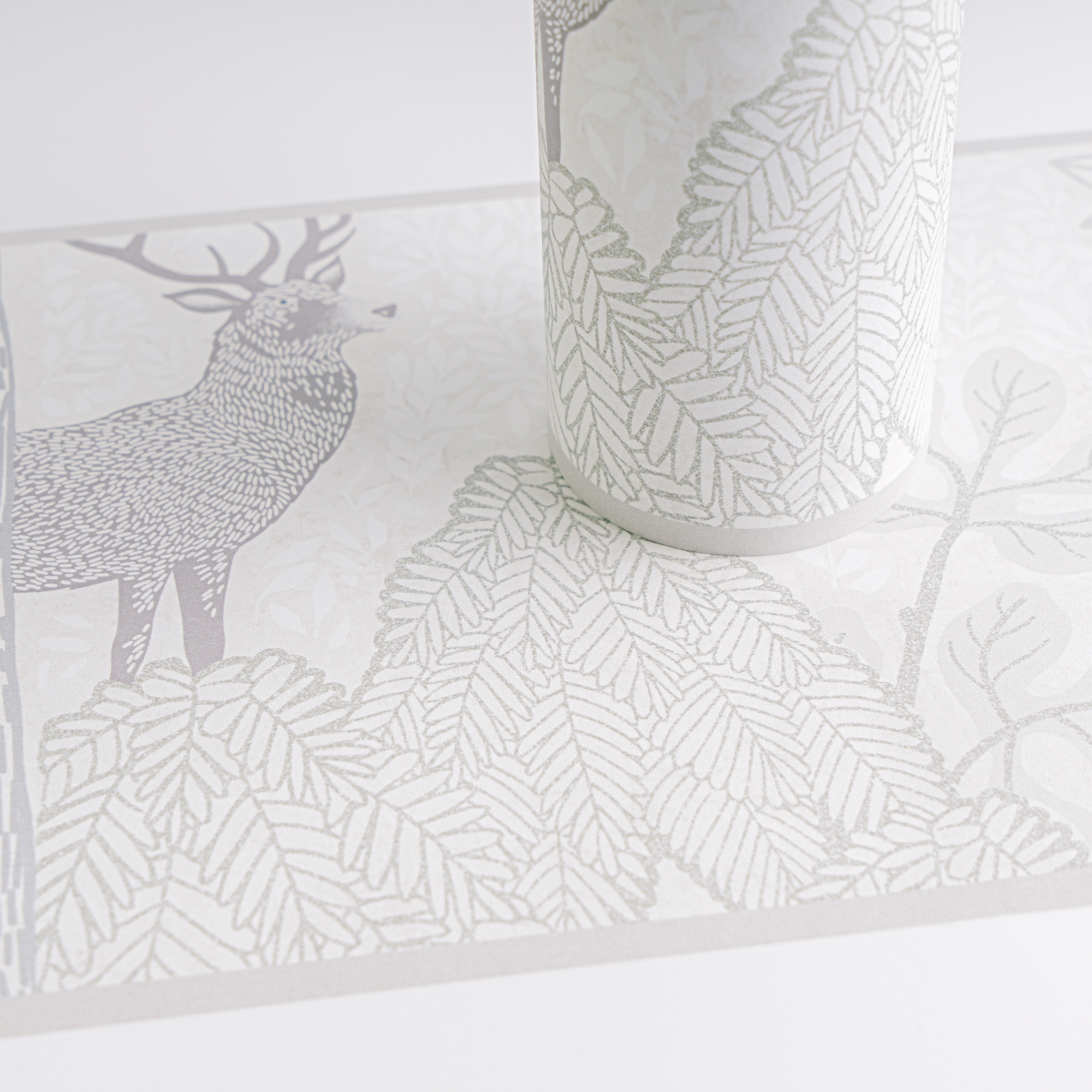 Bordüre 'Lilly & Luis' Wald beige 0,13 x 5 m