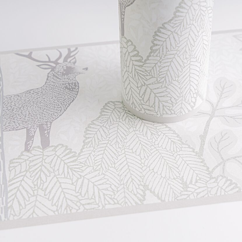 Bordüre 'Lilly & Luis' Wald beige 0,13 x 5 m