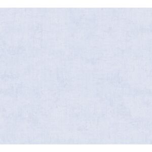 Vliestapete 'Lilly & Luis' Uni hellblau 0,53 x 10,05 m
