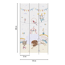 Vliestapete 'Lilly & Luis' Zirkus bunt 3-teilig 1,59 x 2,8 m