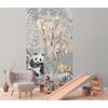 Vliestapete 'Lilly & Luis' Safari beige 3-teilig 1,59 x 2,8 m