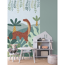 Vliestapete 'Lilly & Luis' Dino bunt 3-teilig 1,59 x 2,8 m