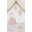 Vliestapete 'Lilly & Luis' Prinzessin rosa 3-teilig 1,59 x 2,8 m