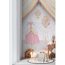 Vliestapete 'Lilly & Luis' Prinzessin rosa 3-teilig 1,59 x 2,8 m