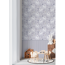 Vliestapete 'Lilly & Luis' Einhorn grau 3-teilig 1,59 x 2,8 m