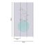 Vliestapete 'Lilly & Luis' Skater grau 3-teilig 1,59 x 2,8 m