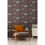 Vliestapete 'Michalsky 6' Blumen rot 0,53 x 10,05 m