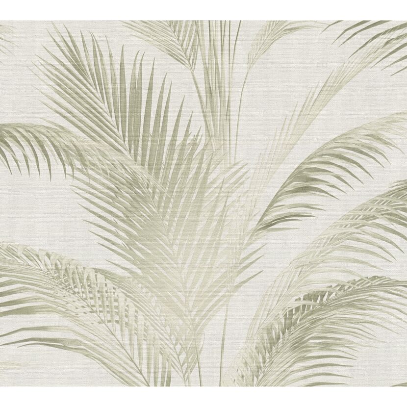 Vliestapete 'Michalsky 6' Palme grün 0,53 x 10,05 m