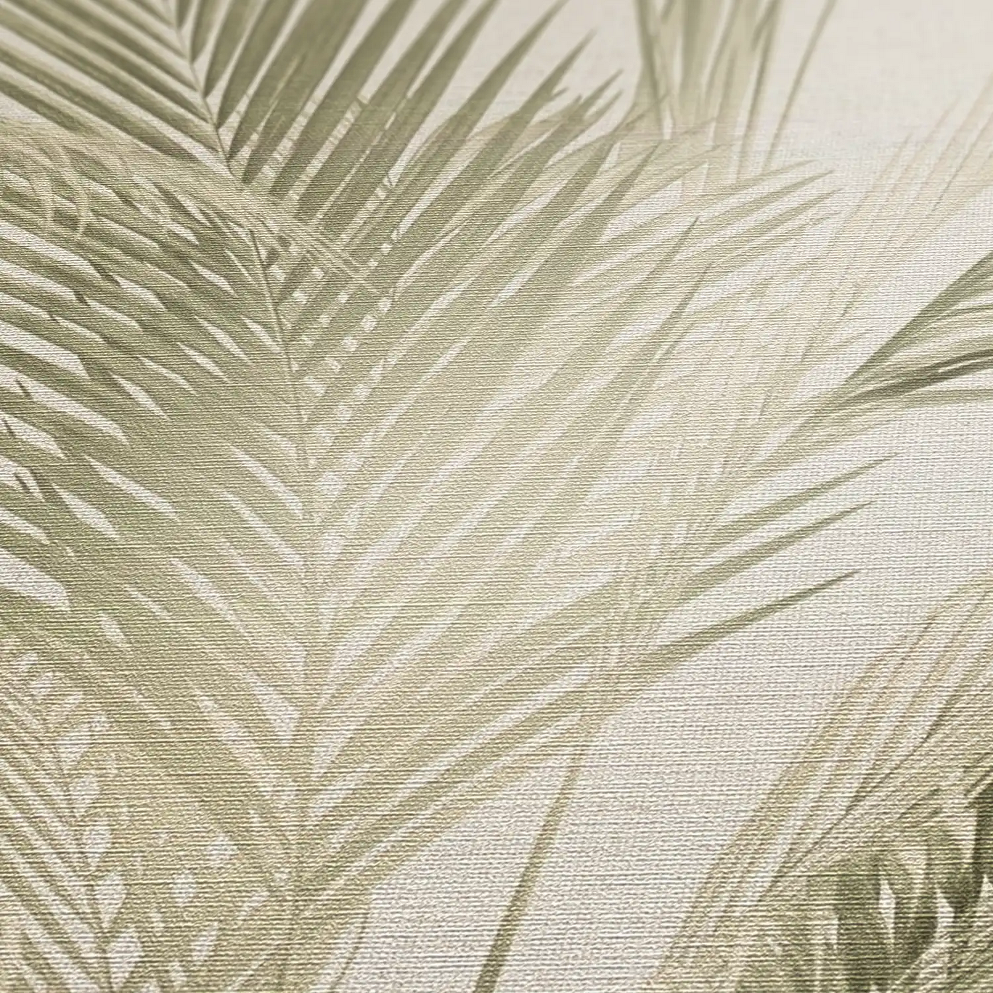 Vliestapete 'Michalsky 6' Palme grün 0,53 x 10,05 m