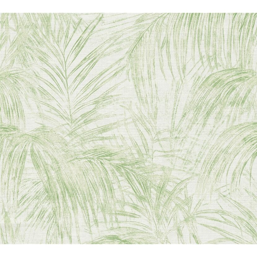 Vliestapete 'Michalsky 6' Palme hellgrün 0,53 x 10,05 m