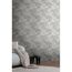 Vliestapete 'Michalsky 6' Palme grau 0,53 x 10,05 m