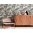 Vliestapete 'Michalsky 6' Pfau hellgrau 0,53 x 10,05 m