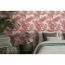 Vliestapete 'Michalsky 6' Pfau rot 0,53 x 10,05 m