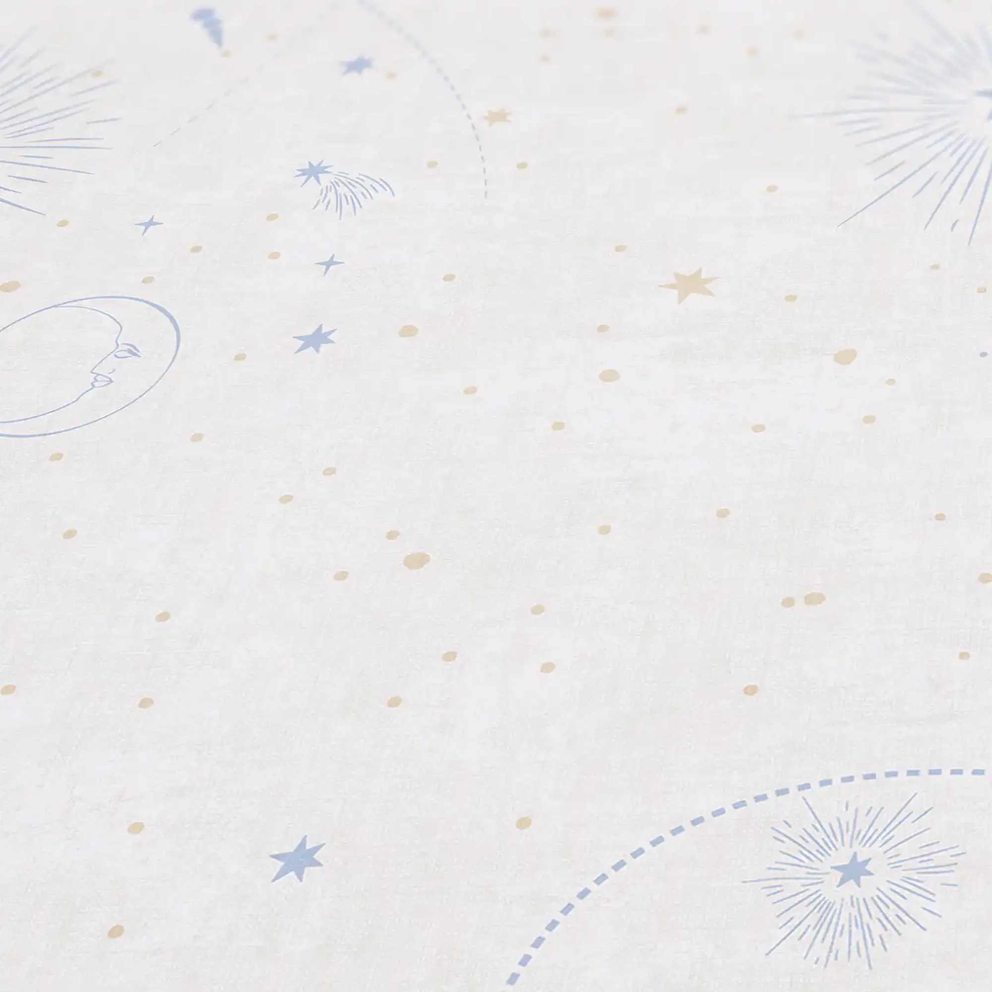 Vliestapete 'Lilly & Luis' Sterne beige 0,53 x 10,05 m