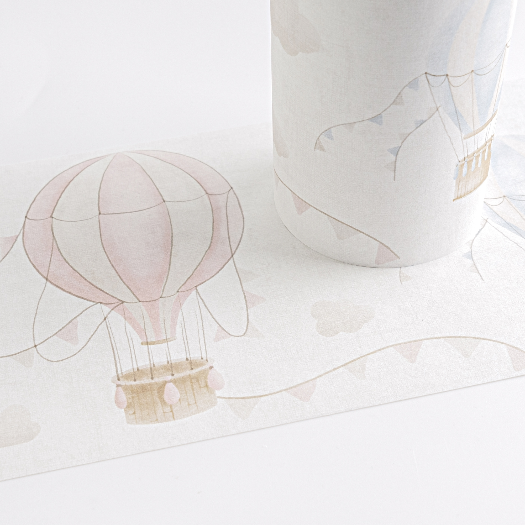 Bordüre 'Lilly & Luis' Ballons beige 0,13 x 5 m