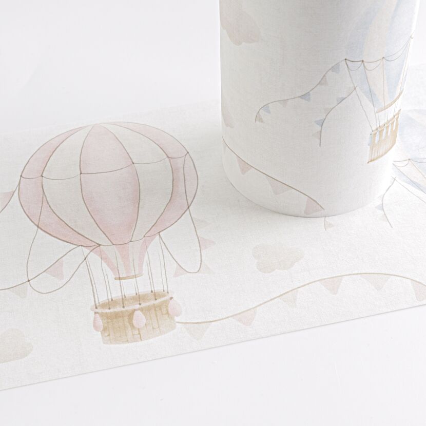 Bordüre 'Lilly & Luis' Ballons beige 0,13 x 5 m