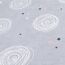 Vliestapete 'Lilly & Luis' Kreise grau 0,53 x 10,05 m