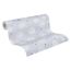 Vliestapete 'Lilly & Luis' Kreise grau 0,53 x 10,05 m