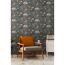 Vliestapete 'Michalsky 6' Blumen grau 0,53 x 10,05 m