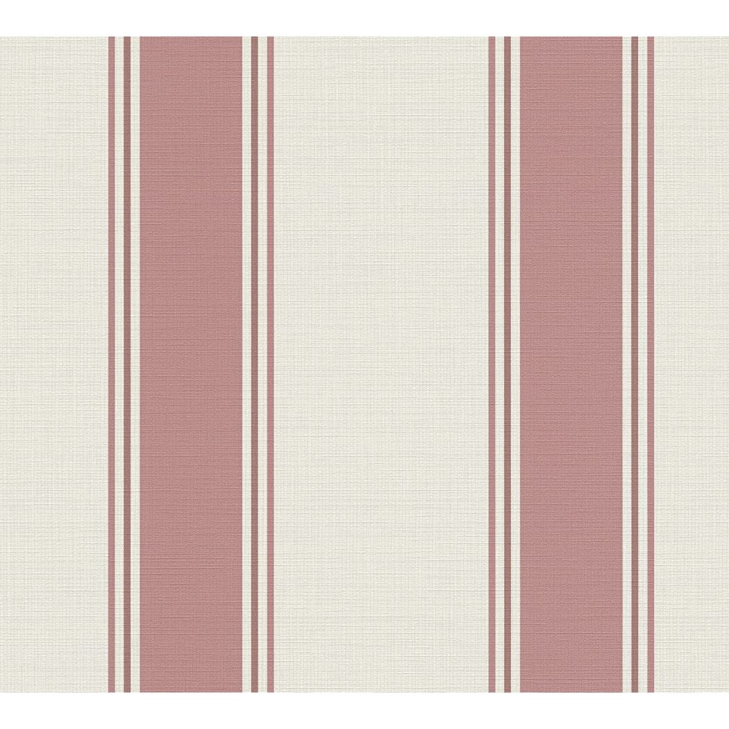 Vliestapete 'Michalsky 6' Streifen rot 0,53 x 10,05 m