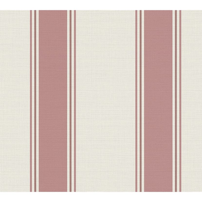 Vliestapete 'Michalsky 6' Streifen rot 0,53 x 10,05 m