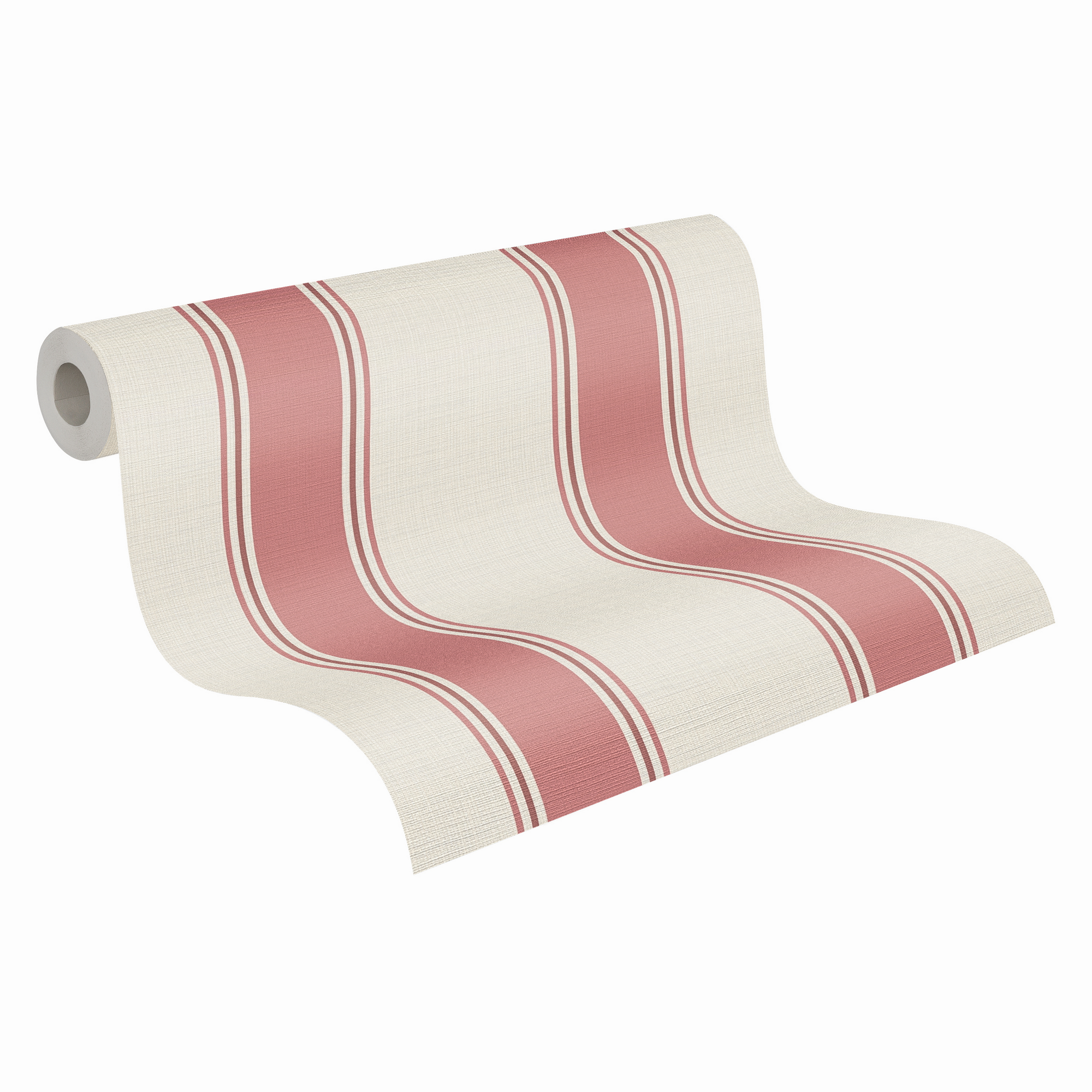 Vliestapete 'Michalsky 6' Streifen rot 0,53 x 10,05 m