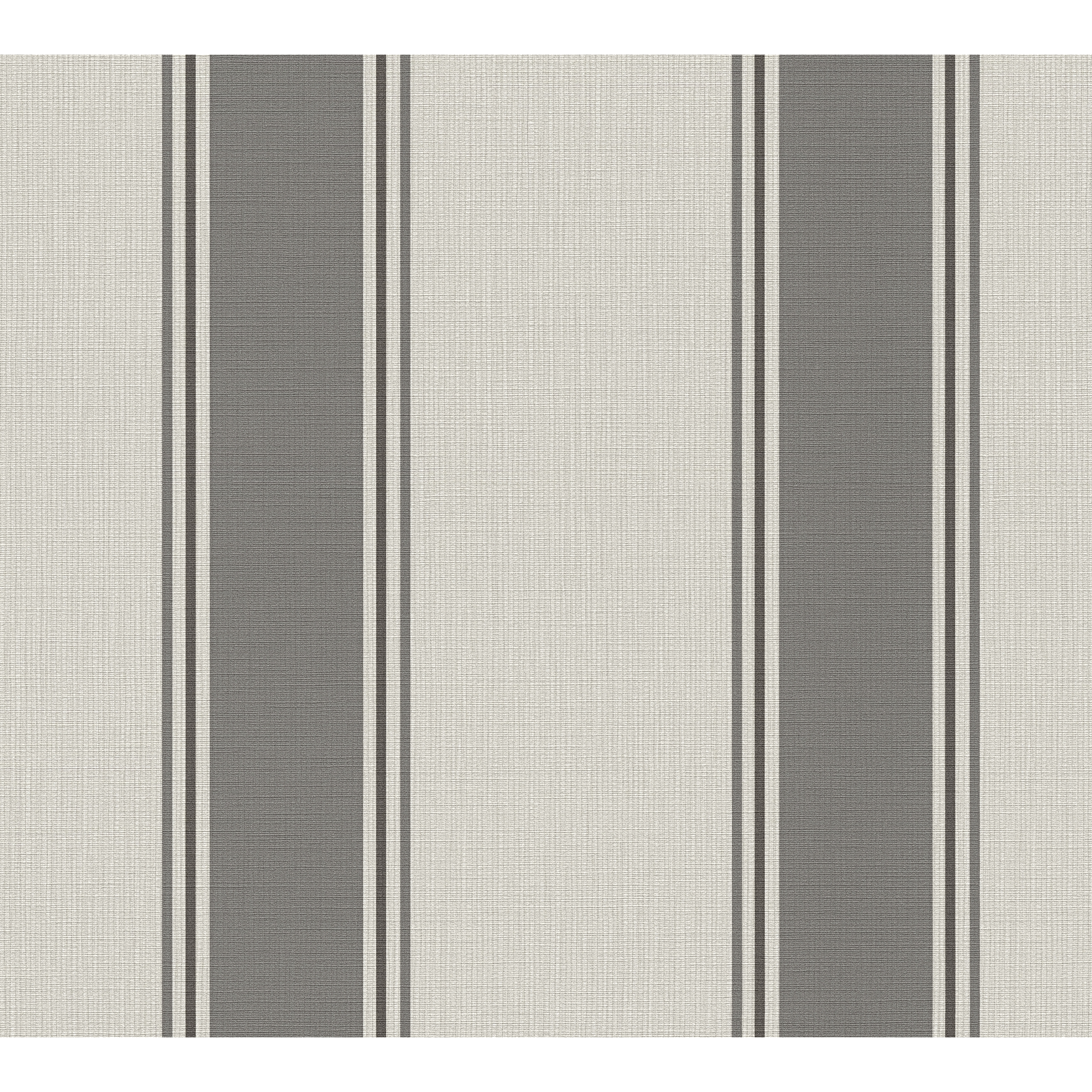 Vliestapete 'Michalsky 6' Streifen grau/beige 0,53 x 10,05 m