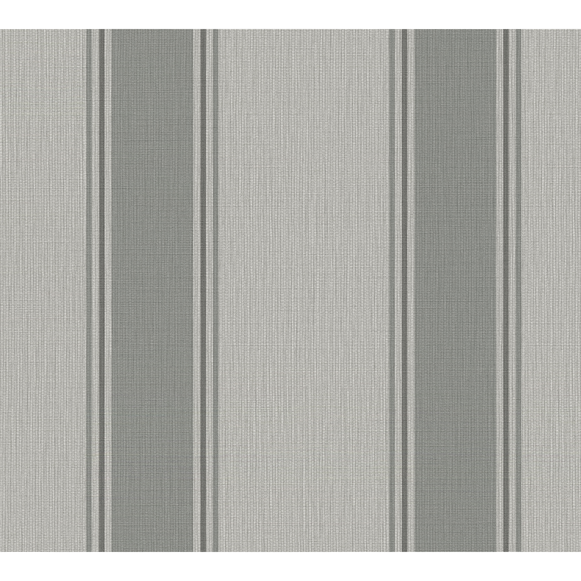 Vliestapete 'Michalsky 6' Streifen grau 0,53 x 10,05 m