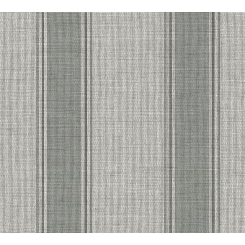 Vliestapete 'Michalsky 6' Streifen grau 0,53 x 10,05 m