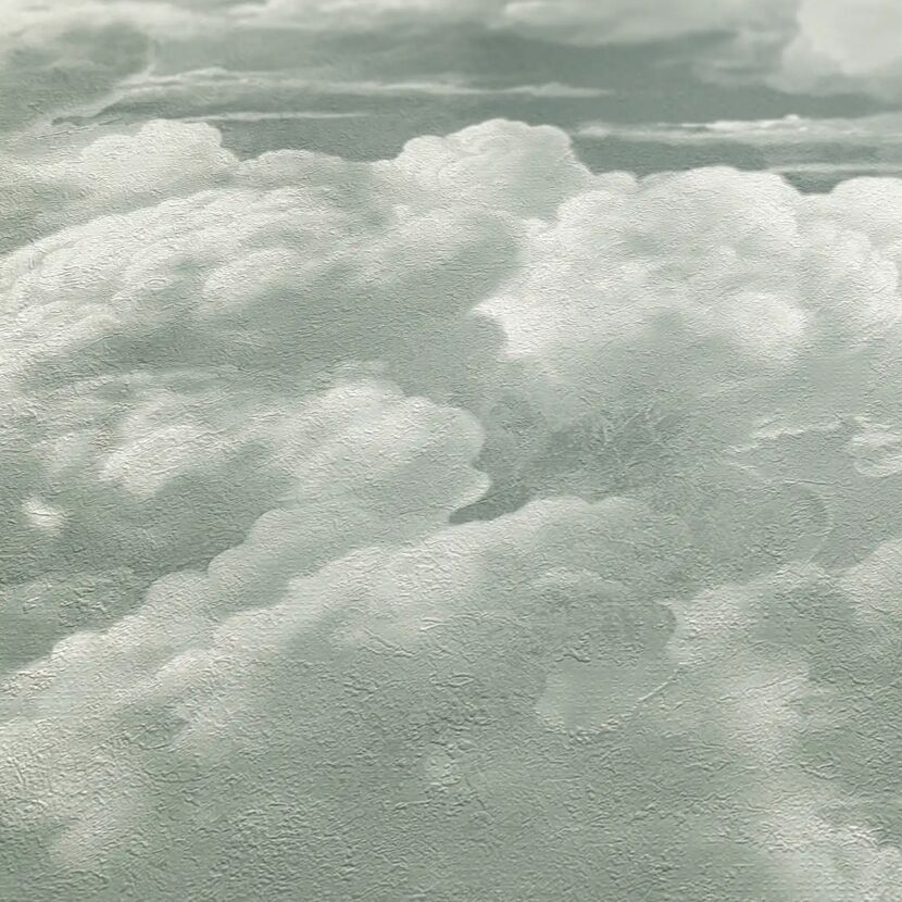 Vliestapete 'Michalsky 6' Wolken grau 0,53 x 10,05 m