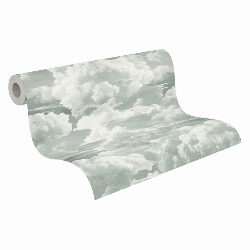 Vliestapete 'Michalsky 6' Wolken grau 0,53 x 10,05 m